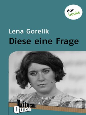 cover image of Diese eine Frage